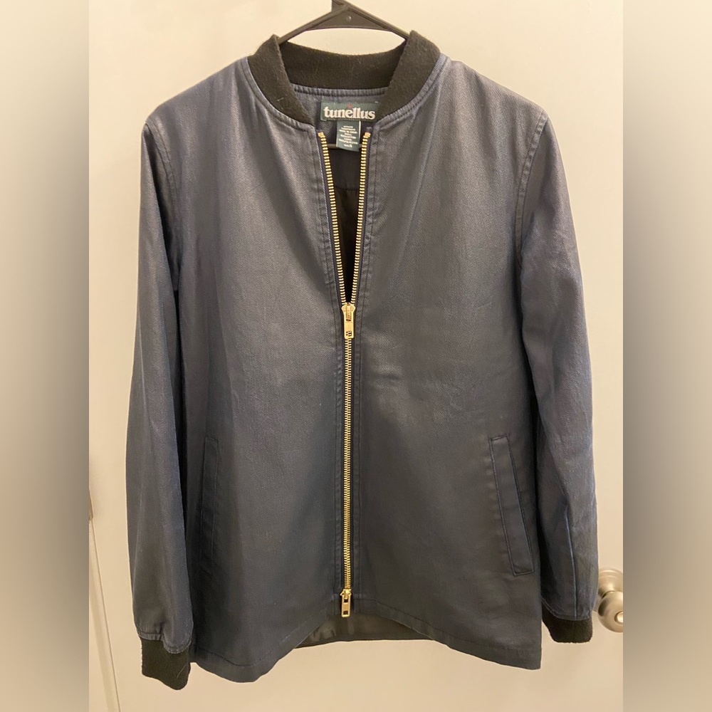 Slim Men’s Navy Bomber Jacket (Men’s S)